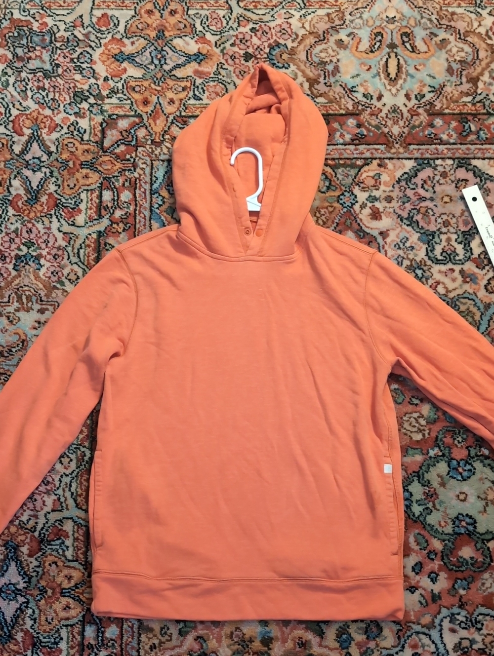 Outerknown Sur Hoodie In Coral
